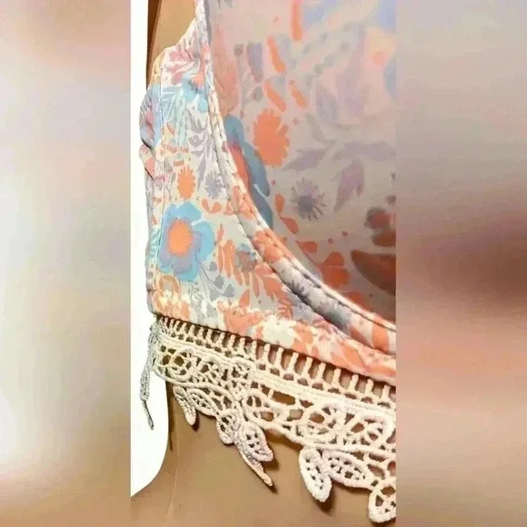 Daisy Fuentes Bra Multicolor Flower 36D - Picture 6 of 8